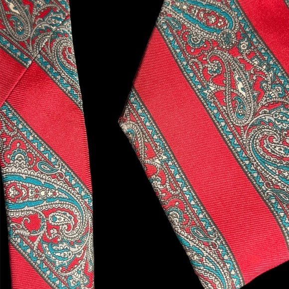 Mens Silk Tie Lot - (2) Christian Dior (1) Givenchy - Picture 4 of 9